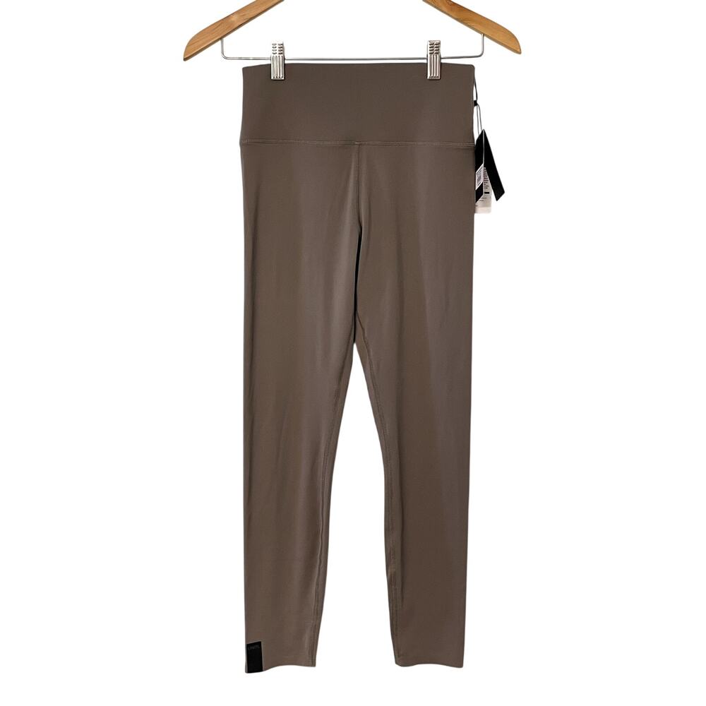UNRL Leggings S Dark Taupe Performa High Rise Legging 2 7/8 Taped Ankles NWT